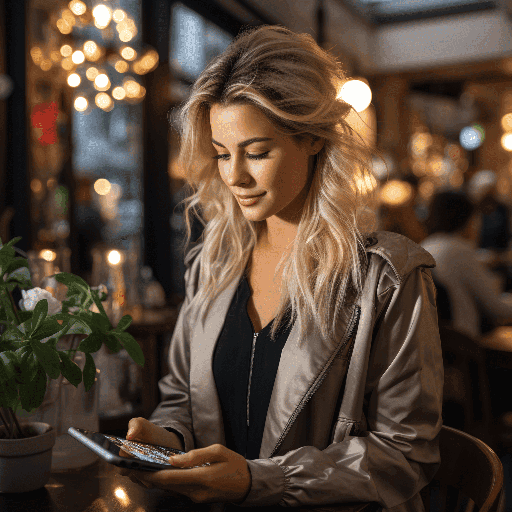 frau smartphone dnsserver