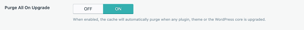Purge All On Upgrade