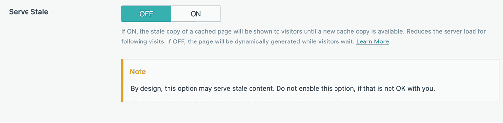 Serve Stale im LSCache