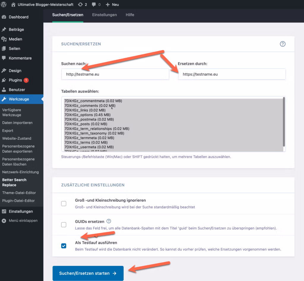 search-replace - webhoster.de AG