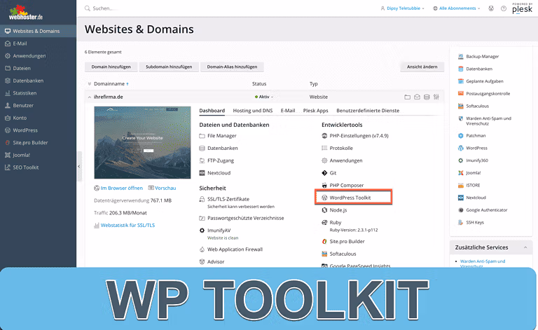 wp toolkit update