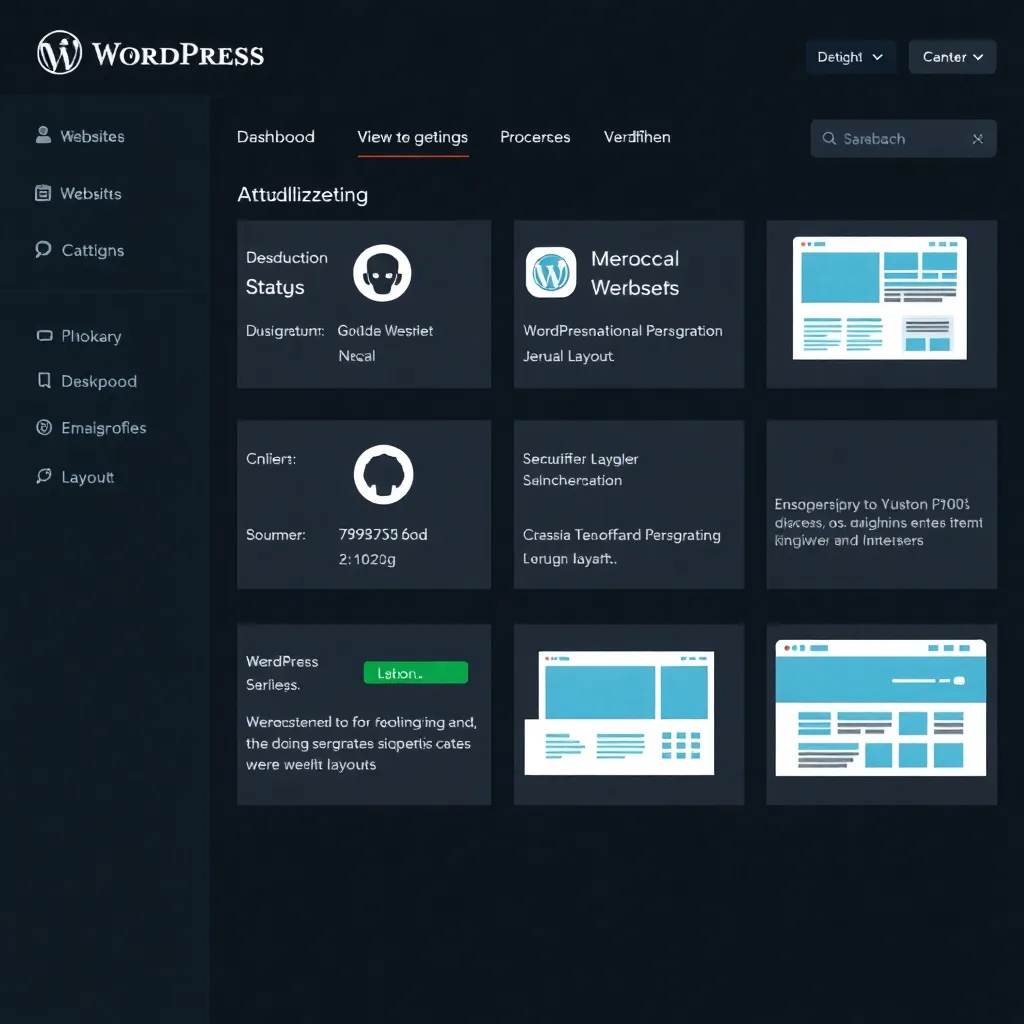 WordPress Toolkit Smart Updates Dashboard mit Statusübersicht und visuellen Vergleichen