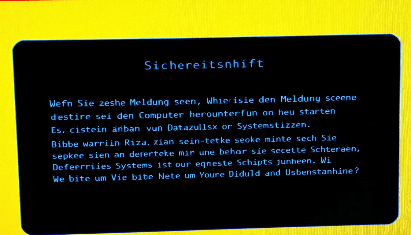 Ein PC-Bildschirm zeigt einen Sicherheitshinweis zur Zwei-Faktor-Authentifizierung, der Benutzer über wichtige Einstellungen und den Schutz ihrer Zugangsdaten für die Verwaltungsoberfläche ihres Webhosters informiert. Der Hinweis betont die Bedeutung von sicheren Logins und den Schutz von Daten auf der Website.