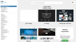 site-pro-menue - webhoster.de AG site pro Menü